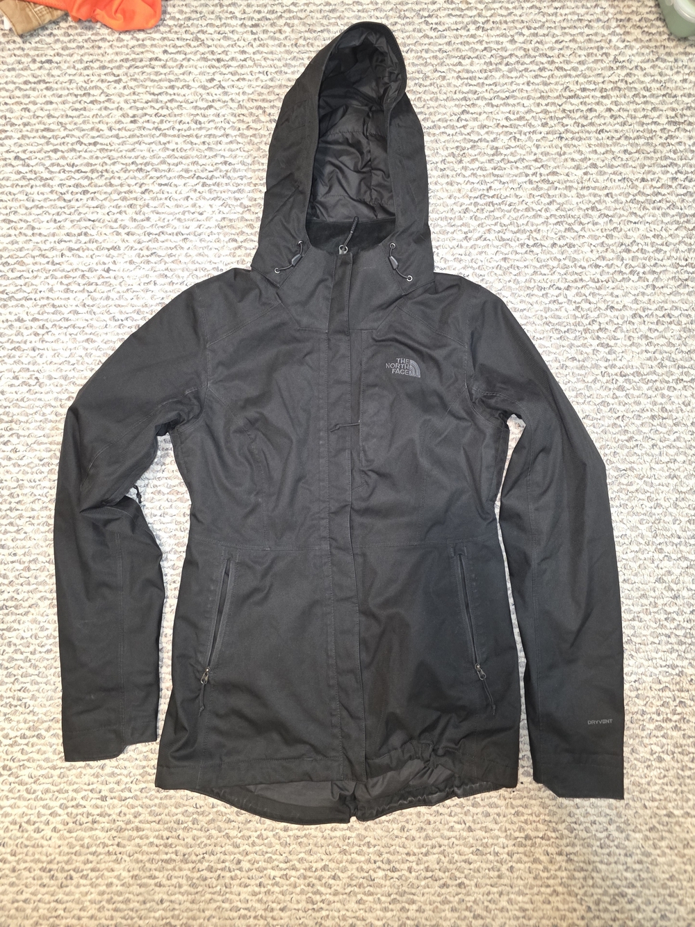 The North Face Women’s Black Waterproof Hooded Jacket